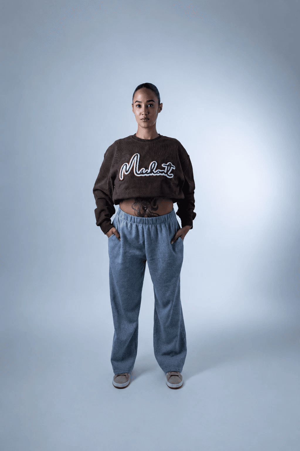 Signature sweater brown