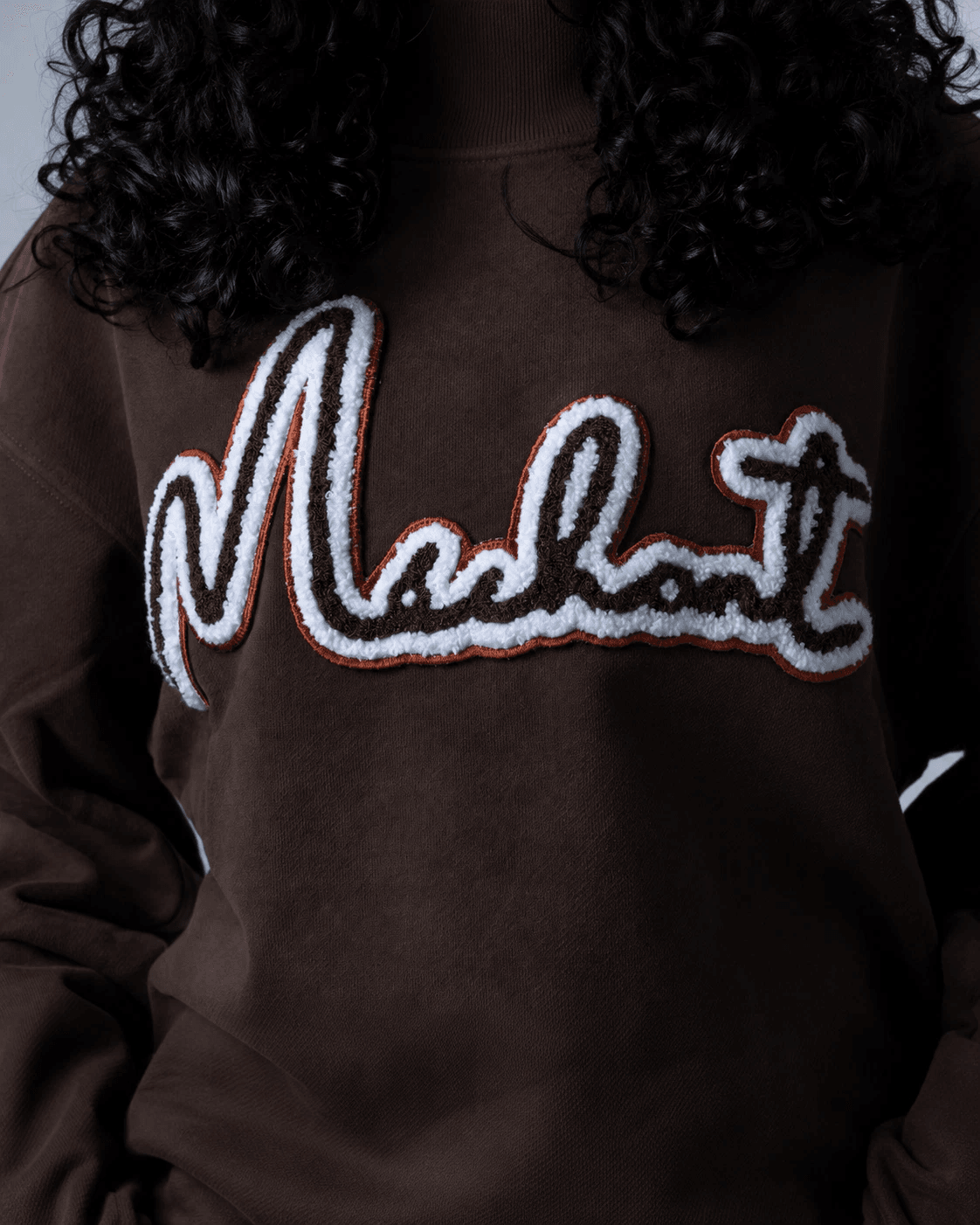 Signature sweater brown