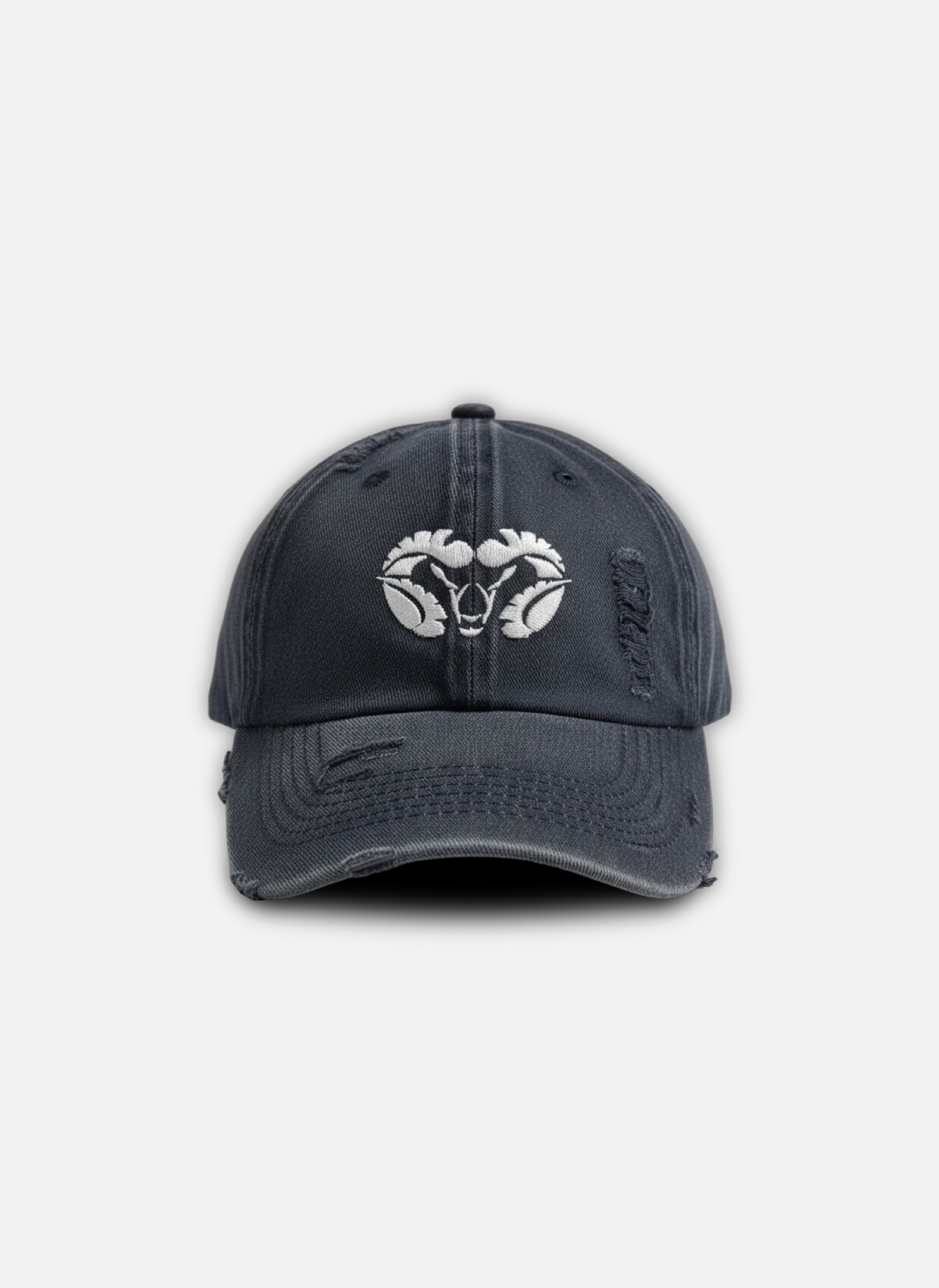 Méchant Destroy Hat Navy Blue