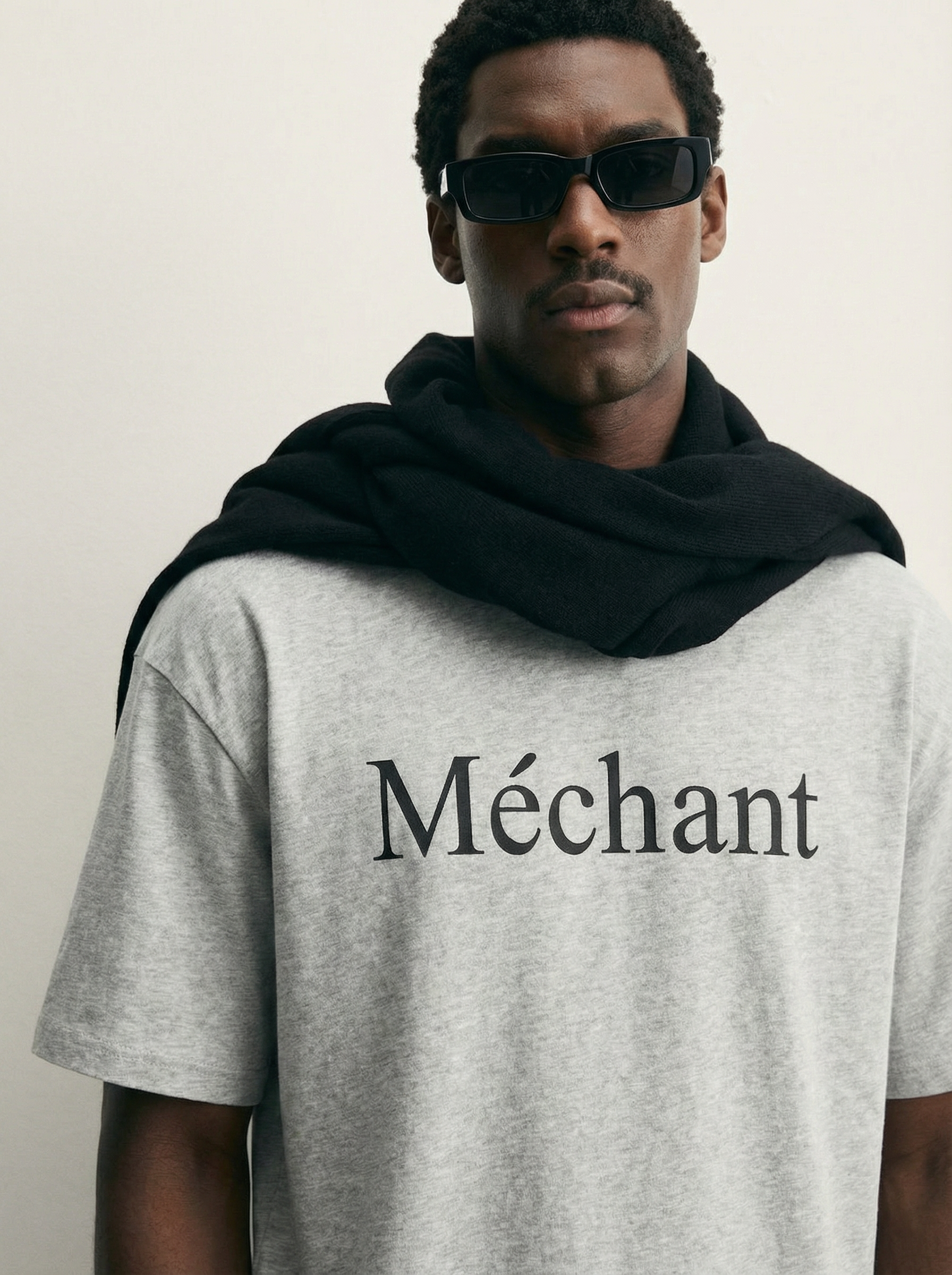 Méchant Grey T Shirt