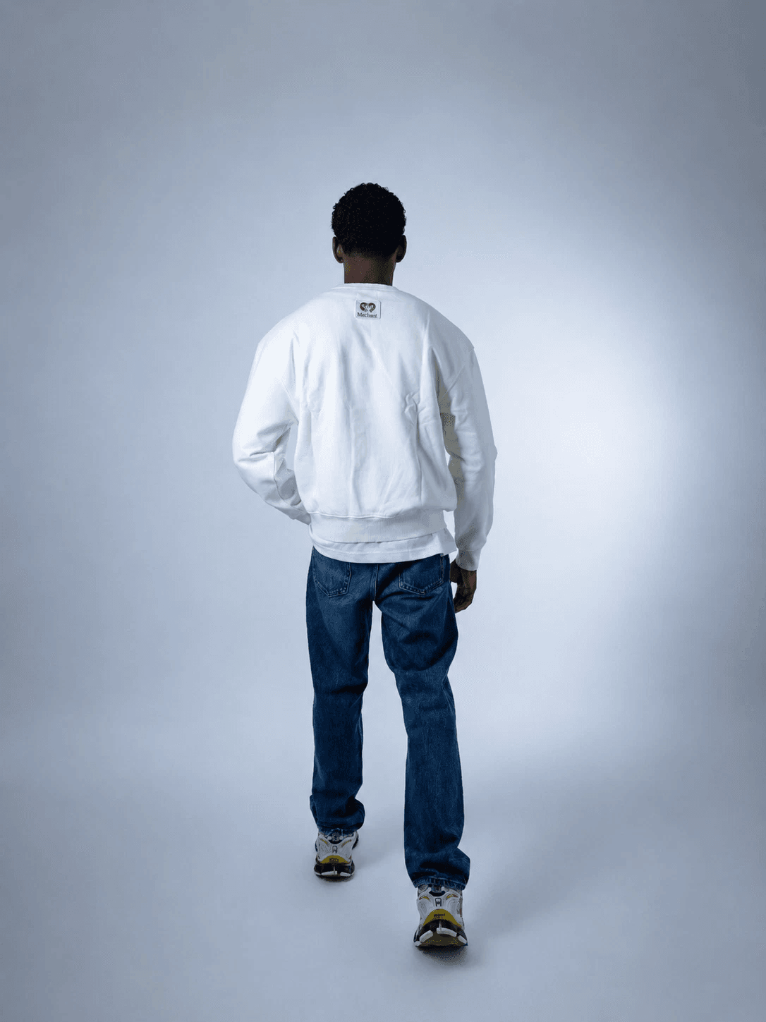 Signature sweater white