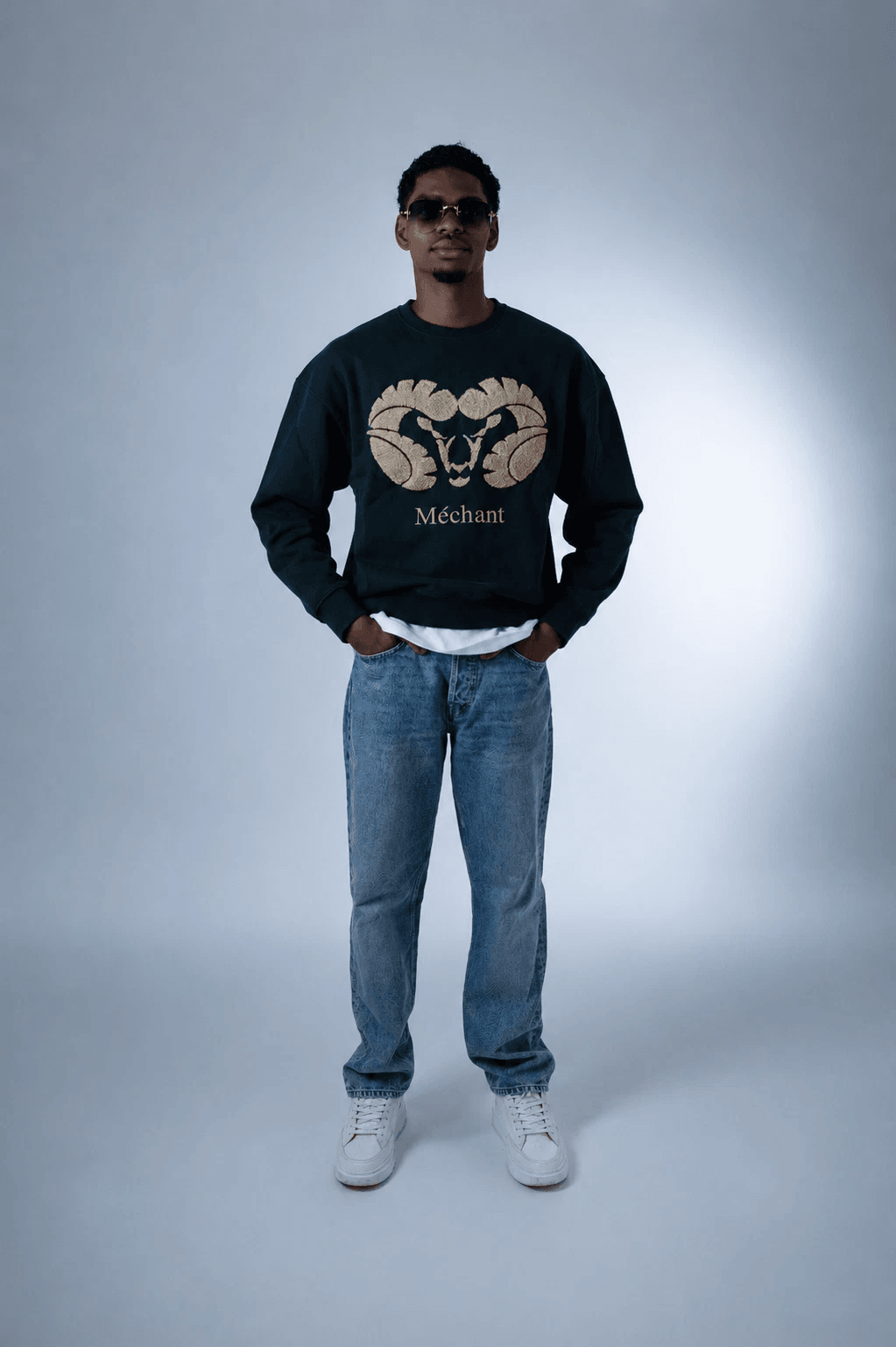 Mechant sweater dark green