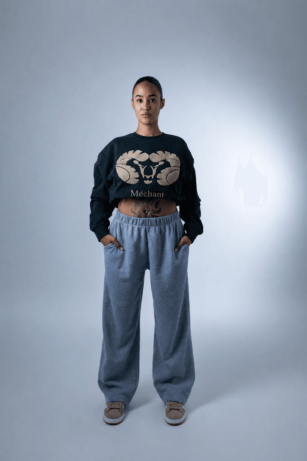 Mechant sweater dark green