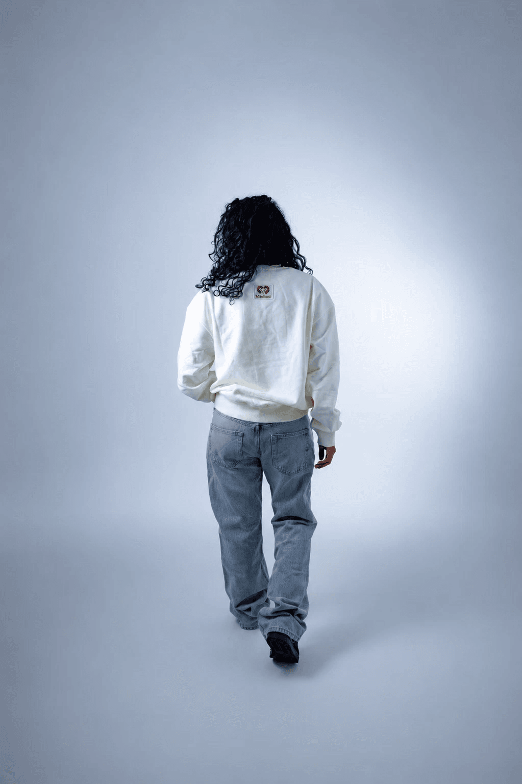 Signature sweater white