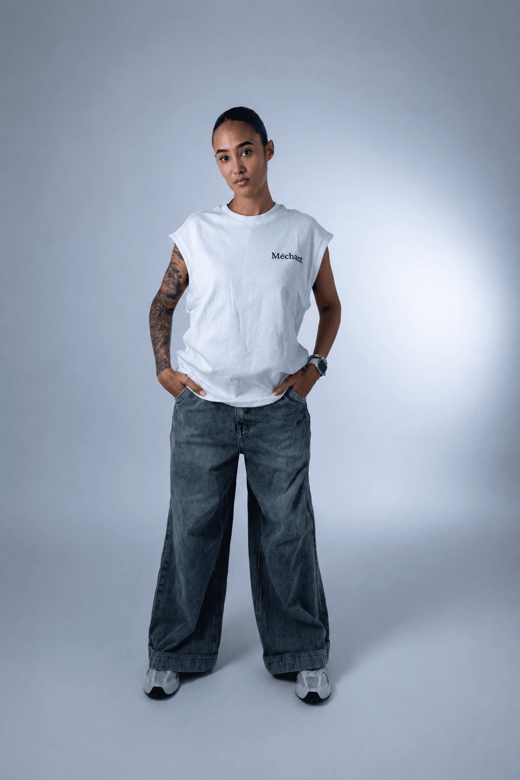 The tank white