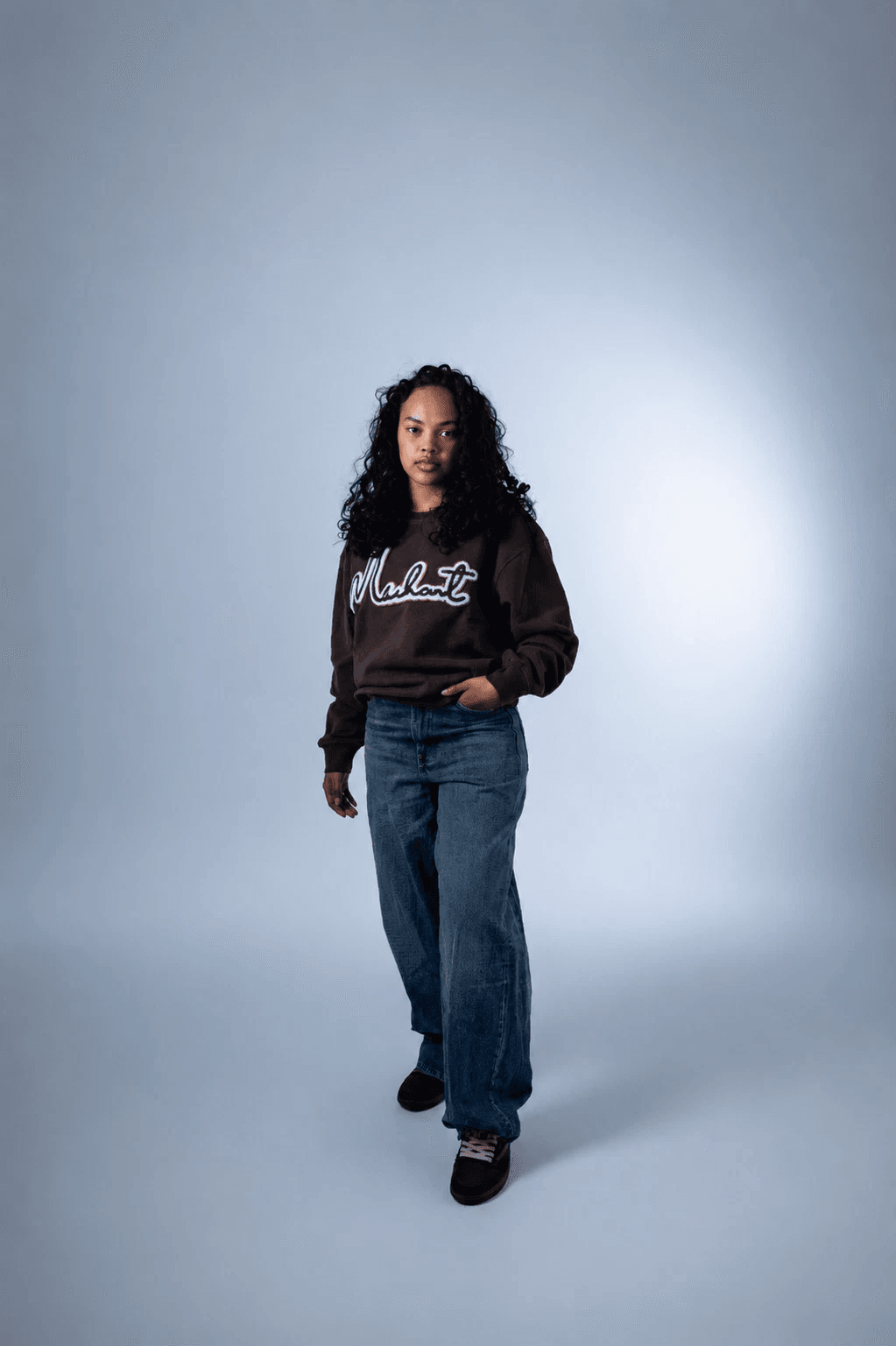 Signature sweater brown