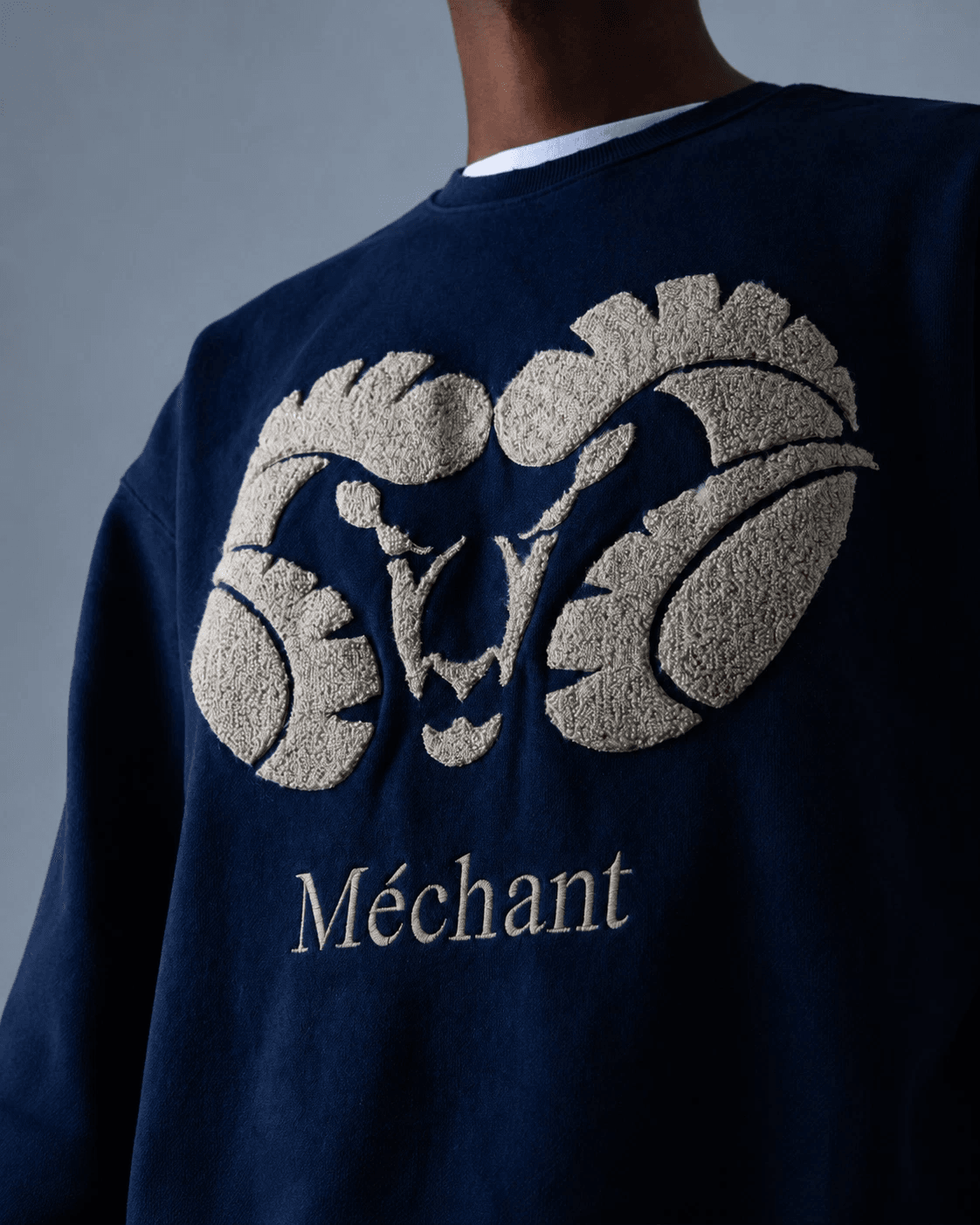 Mechant sweater dark blue
