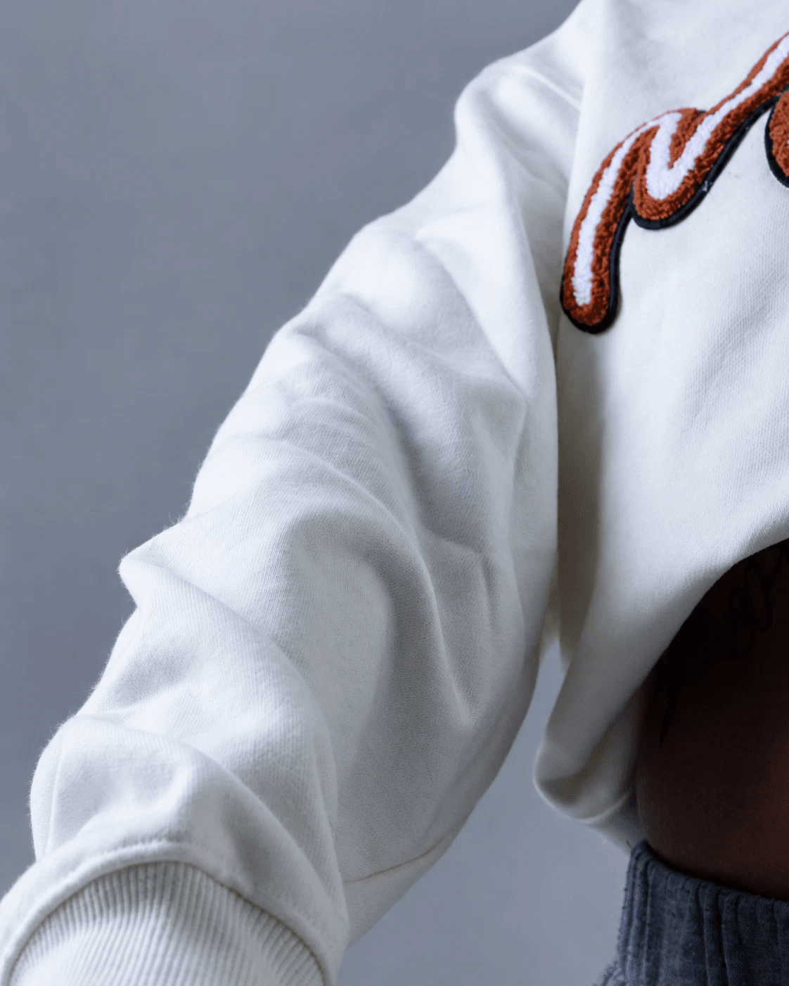 Signature sweater white