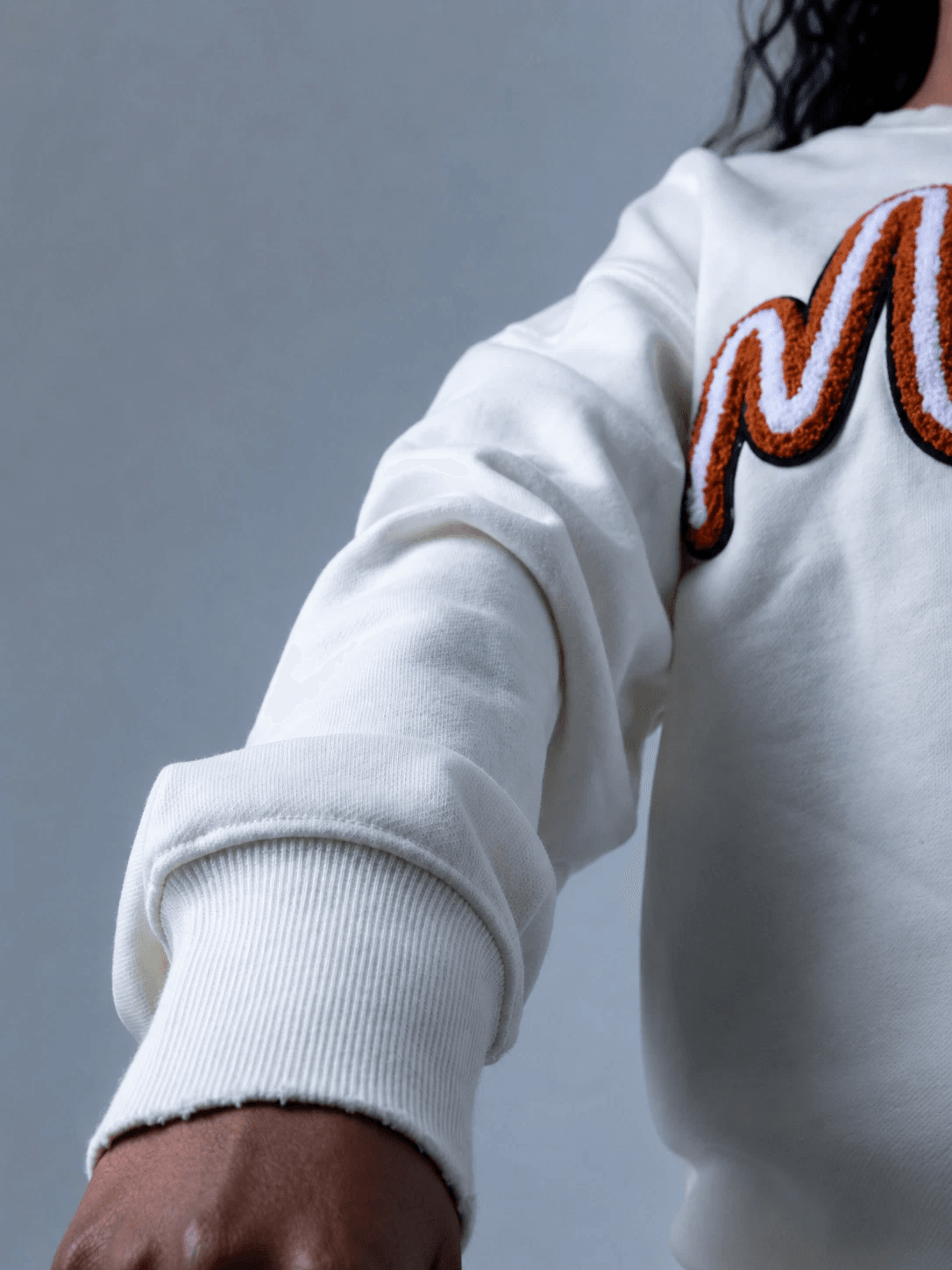 Signature sweater white